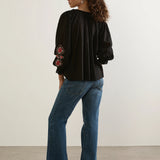 AUGUSTE - Demi Blouse - Black