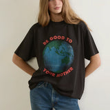 AUGUSTE - Be Good Boyfriend Tee - Black