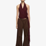 BEC + BRIDGE - Atira Pant - Choc / Plum
