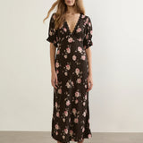 AUGUSTE - Myles Midi Dress - Black