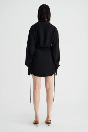 Suboo - Halley Mini Shirt Dress - Black