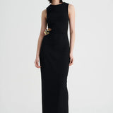 SUBOO - Stella Chain Column Dress - Black