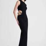 SUBOO - Stella Chain Column Dress - Black
