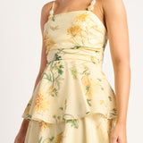 Dandelion Ruffle Dress - Butter