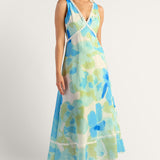 Aquarelle Dress - Blue