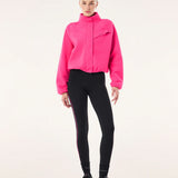 P.E NATION - Shelter Sherpa Jacket - Cosmo Pink