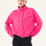 P.E NATION - Shelter Sherpa Jacket - Cosmo Pink