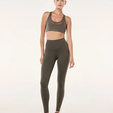 P.E NATION - Signature F/L Legging - Major Brown