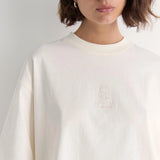 STAPLE THE LABEL - Embroidery Tee - White