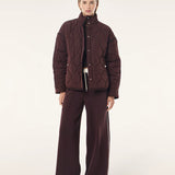 P.E NATION - Surge Quilt Jacket - Mahogany