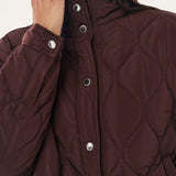 P.E NATION - Surge Quilt Jacket - Mahogany