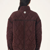 P.E NATION - Surge Quilt Jacket - Mahogany