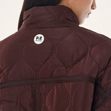 P.E NATION - Surge Quilt Jacket - Mahogany