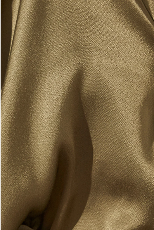 Shona Joy - Tuxedo Shirt - Green Olive