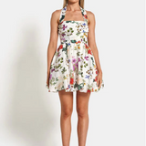 SOFIA THE LABEL - Amara Bubble Mini Dress - Enchanted Floral