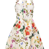 SOFIA THE LABEL - Amara Bubble Mini Dress - Enchanted Floral