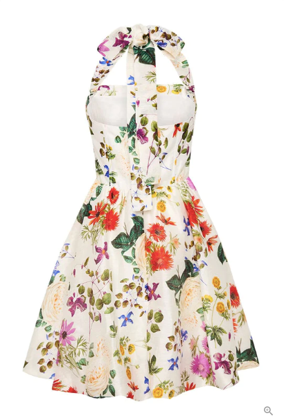 Sofia the Label - Amara Bubble Mini Dress - Enchanted Floral