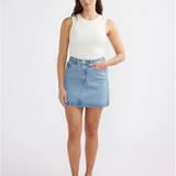 ENA PELLY - Reese Denim Mini Skirt