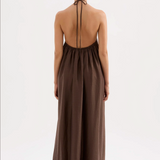 NUDE LUCY - Margot Maxi Dress - Chocolate