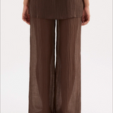 NUDE LUCY - Maxx Pant - Chocolate