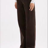 NUDE LUCY - Organic Relaxed Leg Jean - Espresso