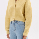 NUDE LUCY - Nixon Cropped Cardigan - Butter