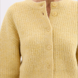 NUDE LUCY - Nixon Cropped Cardigan - Butter
