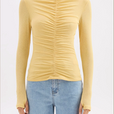 NUDE LUCY - Mari Mesh Top - Butter
