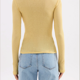 NUDE LUCY - Mari Mesh Top - Butter