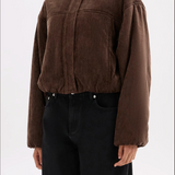 NUDE LUCY - Sabina Bomber Jacket - Espresso