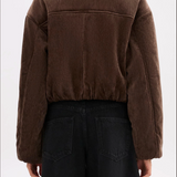 NUDE LUCY - Sabina Bomber Jacket - Espresso