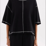 NUDE LUCY - Sutton Tee - Black