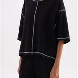 NUDE LUCY - Sutton Tee - Black