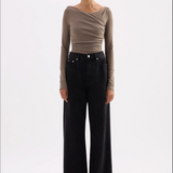 NUDE LUCY - Daniya L.S Top - Truffle