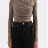 NUDE LUCY - Daniya L.S Top - Truffle