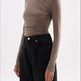 NUDE LUCY - Daniya L.S Top - Truffle