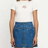 KIVARI - Shea Denim Skirt - Indigo