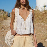 SPELL - Maiden Lace Cami - Antique White