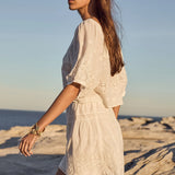 SPELL - Maiden Lace Mini Skirt - Antique White