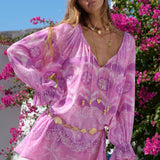 SPELL - Mermaid Cove Tunic Dress - Musk