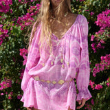 SPELL - Mermaid Cove Tunic Dress - Musk