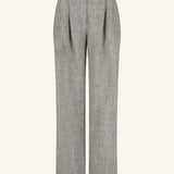 SHONA JOY - Elliot Double Waist Pant - Concrete