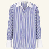 SHONA JOY - Lexington Shirt - Nautical Stripe