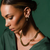 SILK & STEEL - Nova Necklace | Gold