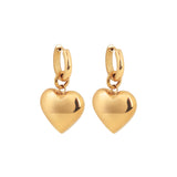 SILK & STEEL - Bisous Hoop Earrings | Gold