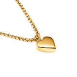 SILK & STEEL - Bisous Necklace | Gold
