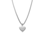 SILK & STEEL - Bisous Necklace | Silver