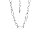 SILK & STEEL - Luxe Necklace |  Silver