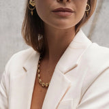 SILK & STEEL - Kate Hoop Earrings | Gold