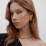 SILK & STEEL - Luxe Necklace |  Silver